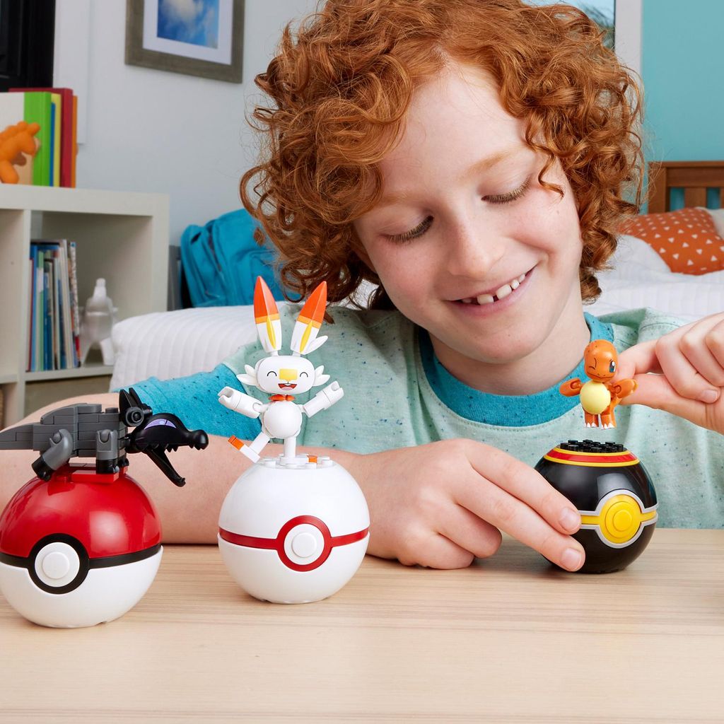 Pokemon MEGA Squadra di Fuoco Set da costruzione da 105 Immagine del prodotto 
