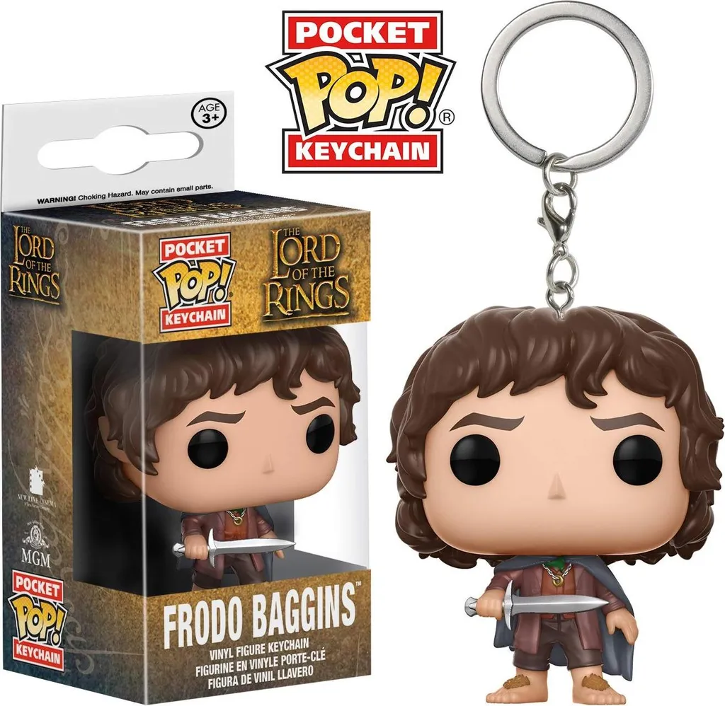 Figurine de collection Porte-clés POP Frodon Sacquet Hobbit LOTR