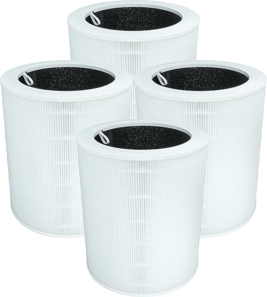 vhbw 4x HEPA Filter kompatibel mit Levoit Core 600S Luftreiniger - Ersatz-Filter