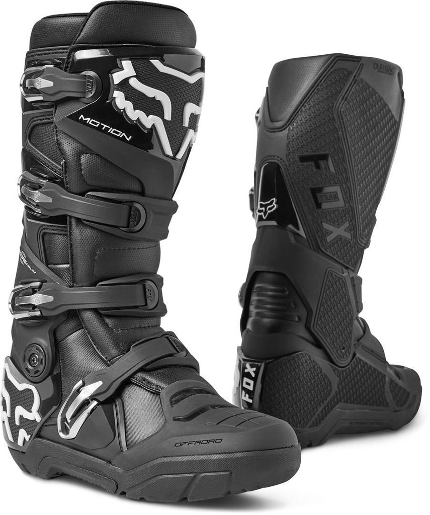 FOX Motion X wasserdichte Motocross Stiefel, schwarz, 11