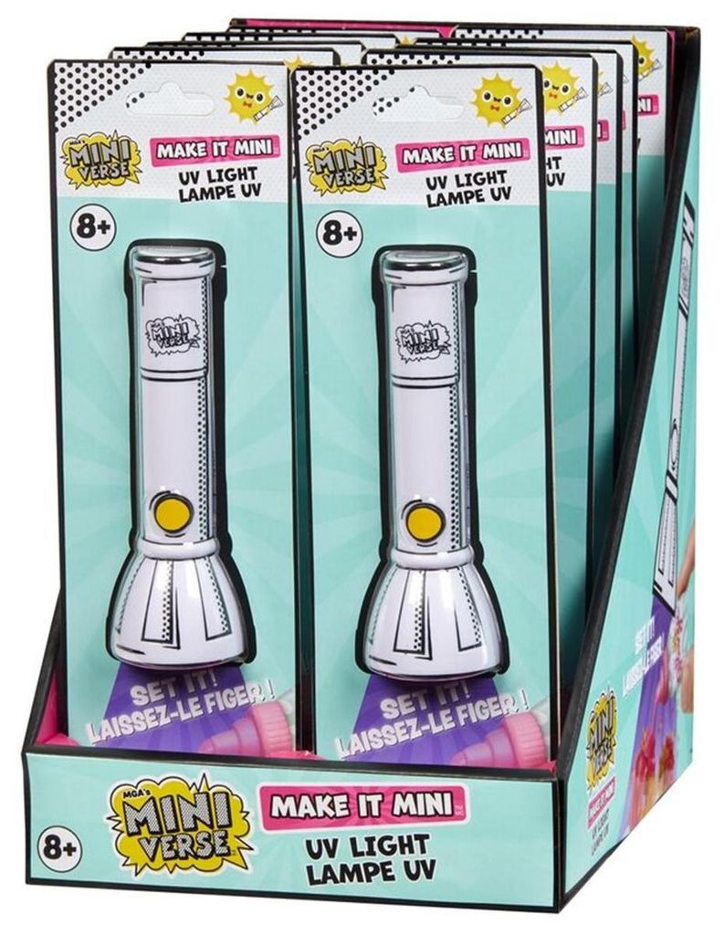 Miniverse Mini-zaklamp met UV-licht Productafbeelding 
