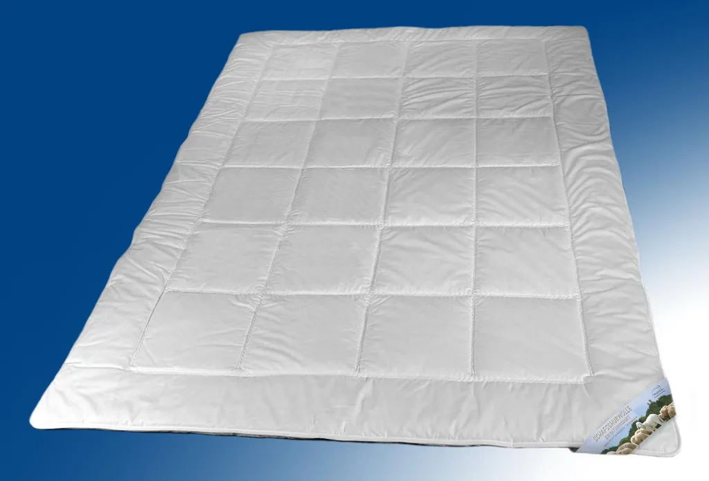 Couette en laine vierge mérinos 135x200 légère Waldenburger n GmbH