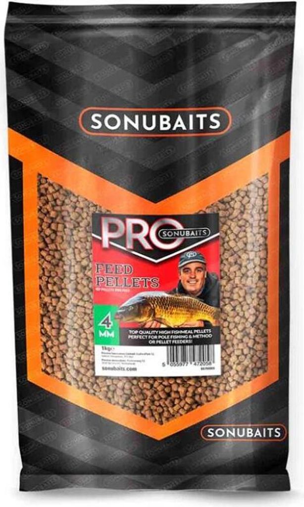Sonubaits Pro Feed Pellets - 4mm Produktbild 