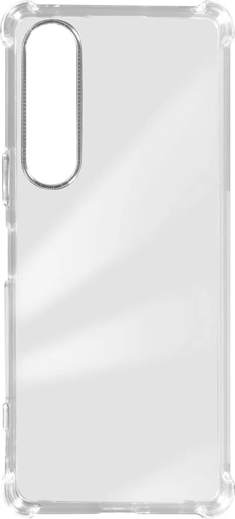 Custodia Sony Xperia 1 V Avizar - Silicone Bumper Trasparente Rinforzato