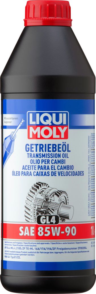 Liqui Moly Gl4 Sae85w-90 1l Getriebeöl Durchsichtig  Produktbild 
