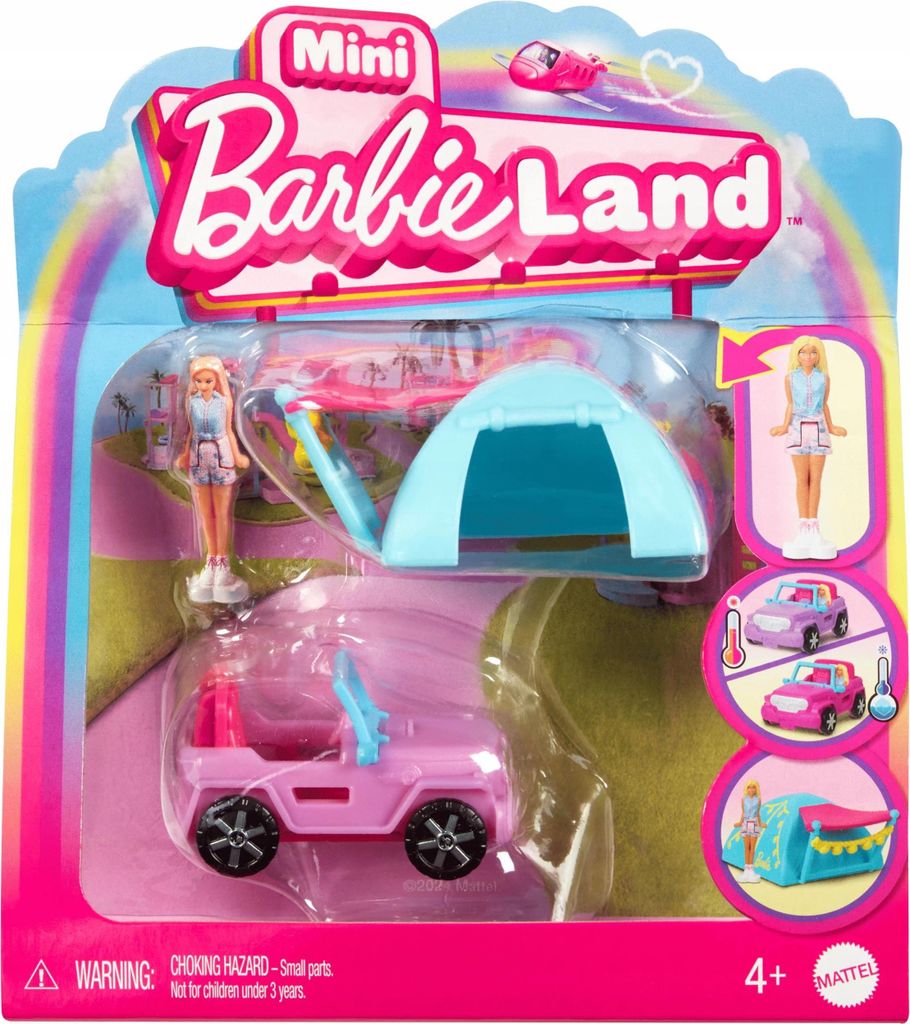 Barbie Mini BarbieLand HYF43, Puppen-Spielset, 4 Jahr(e)