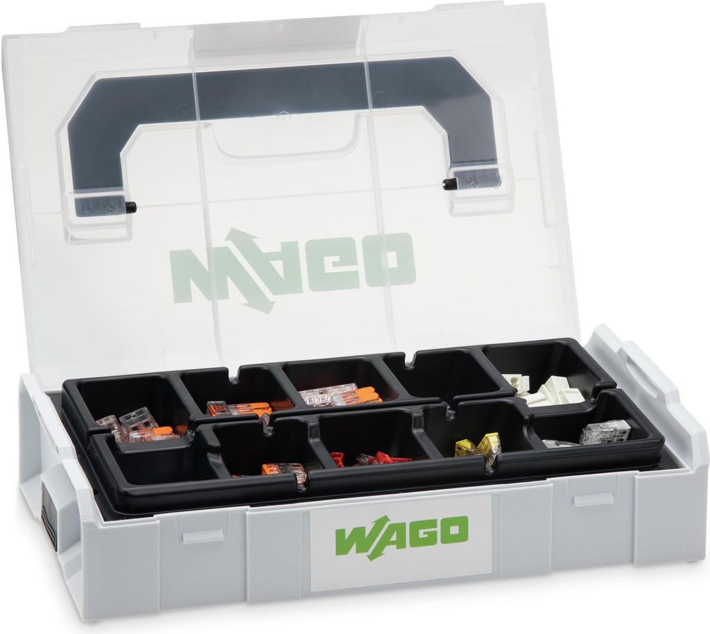 WAGO 887-960 1x L-BOXX Mini-Klemmensortiment, Serie 221, 4 mm² + 6 mm², 2273
