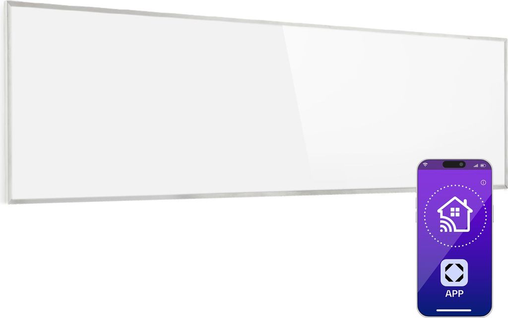 Klarstein Radiateur Infrarouge Mural Intelligent, Chauffage Image du produit 
