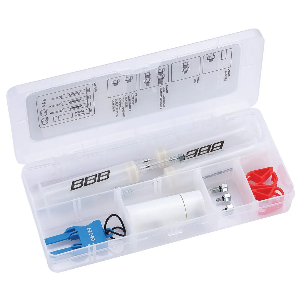 Fini les leviers mous : kit de purge BBB BBS-101 pour freins à disque