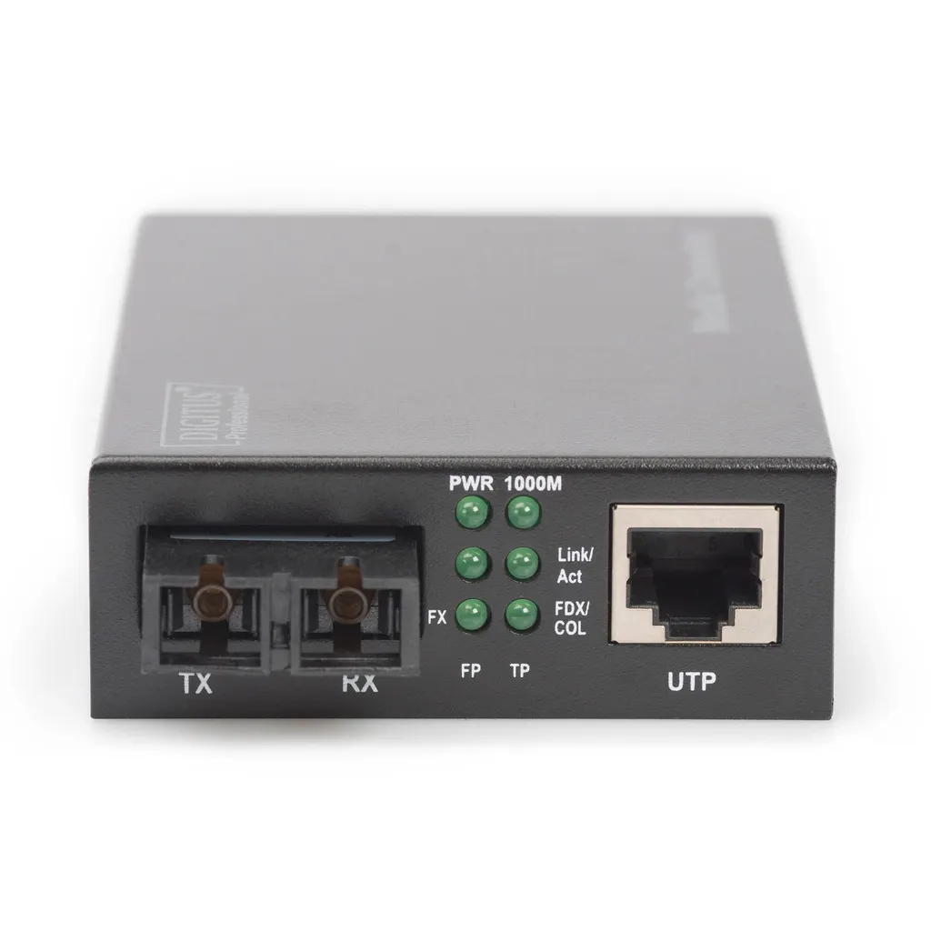 Convertisseur Gigabit Ethernet Multimode SC Portée 0.5km Haut Débit 1G - 7