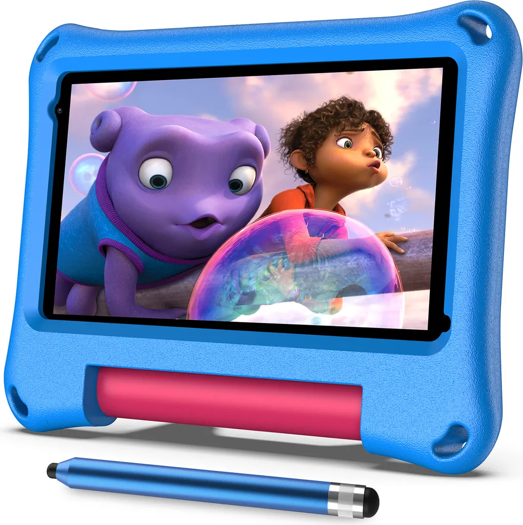 Tablette tactile enfant 7" 32 Go Android 11 double caméra Bleu VASOUN