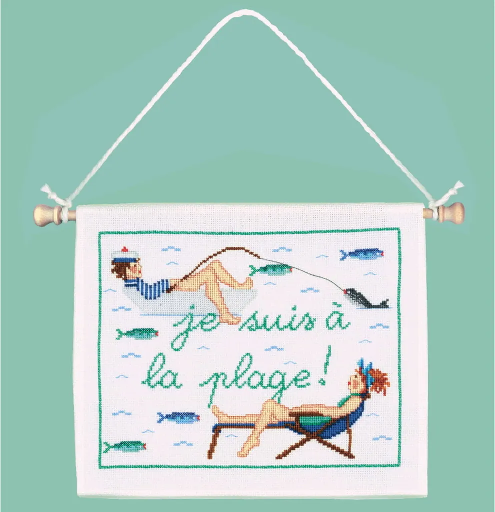 Le Bonheur des Dames Kit Punto Croce Mare - Artigianato Francese