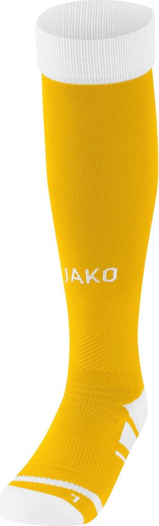 Jako Dynamic Sockenstutzen Herren gelb weiß Gr 43-46