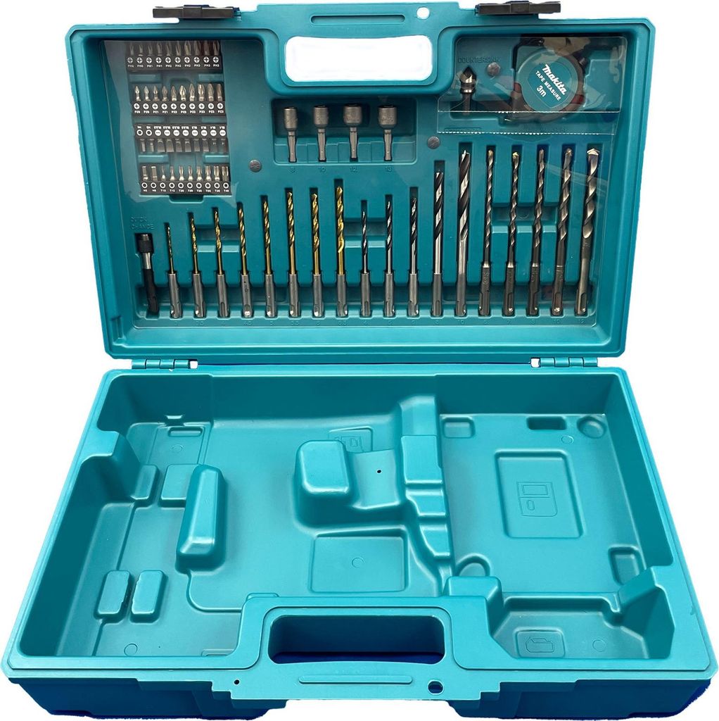 Makita Transportkoffer für DHR171 mit umfangreichen Zubehör Produktbild 