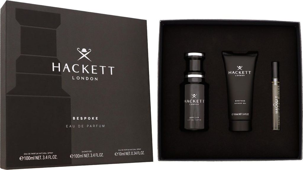 Hackett Bespoke Set 100 ml Eau de Parfum + 100 ml Shower Produktbild 