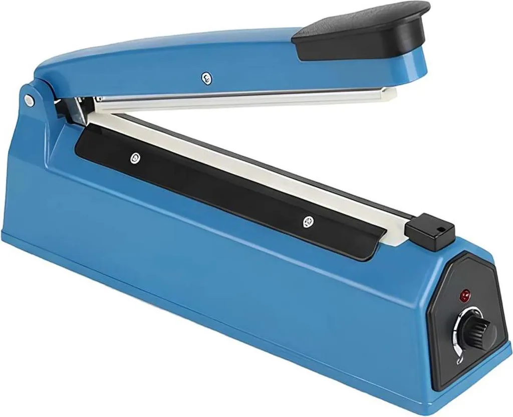 Avizar Saldatrice Plastica 30 cm Blu | 8 Livelli Potenza | Sigilla Sacchetti