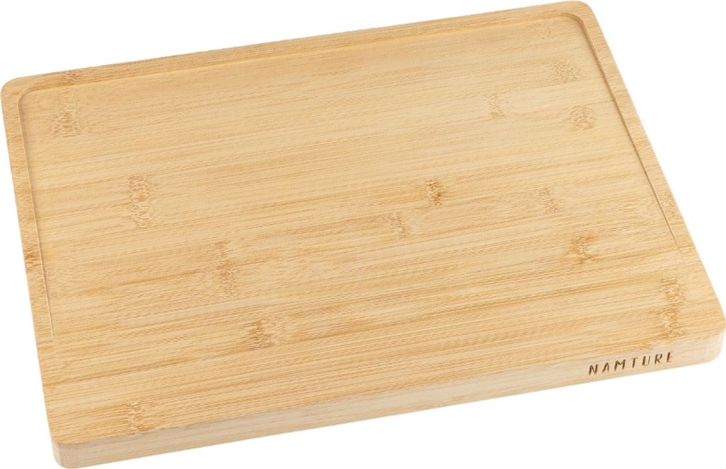 Namture Schneidebrett Bambus – XL – 40 x 30 x 2,5 cm