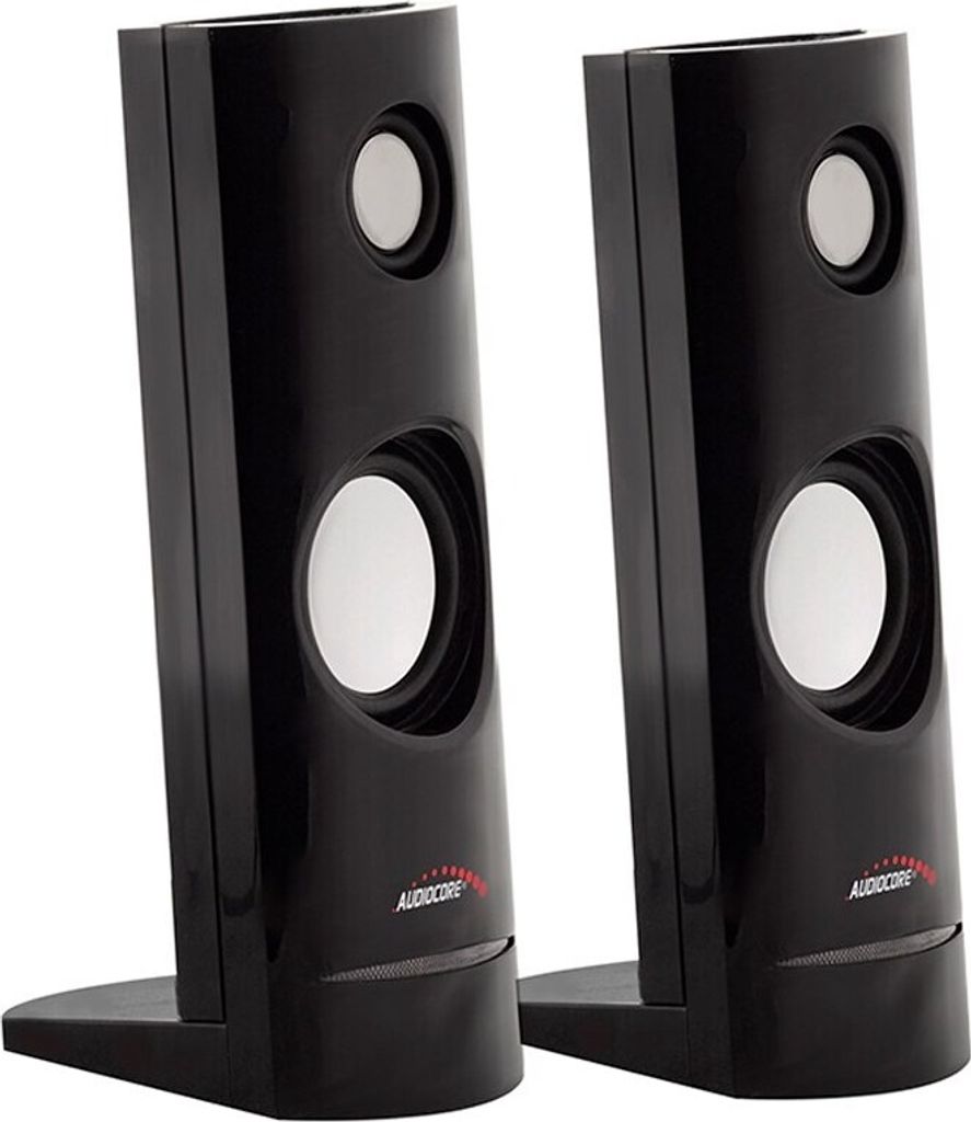 Audiocore AC860 reproduktor 2-pásmový 4 W čierny káblový Obrázok produktu 7
