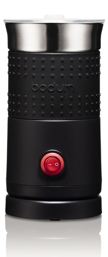 Bodum Bistro, Automatic milk frother/warmer, Schwarz, Produktbild  KI-generiertes Bild