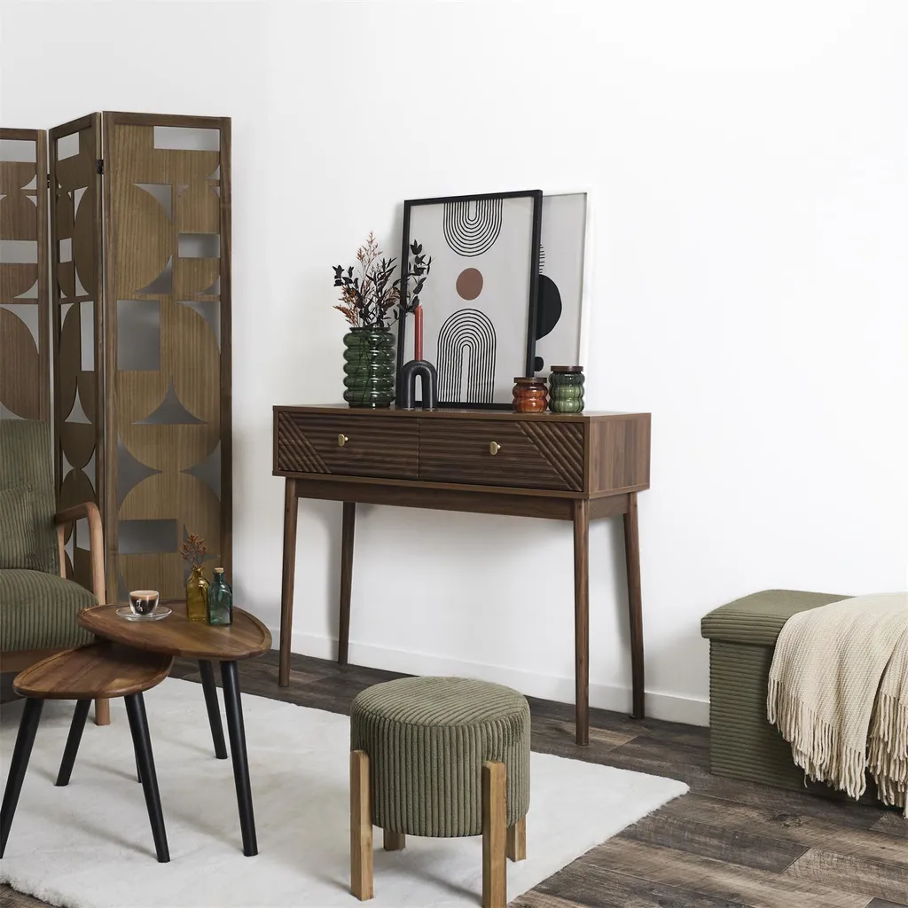 Table console d'entrée pratique pour ranger vos clés et décorer le hall