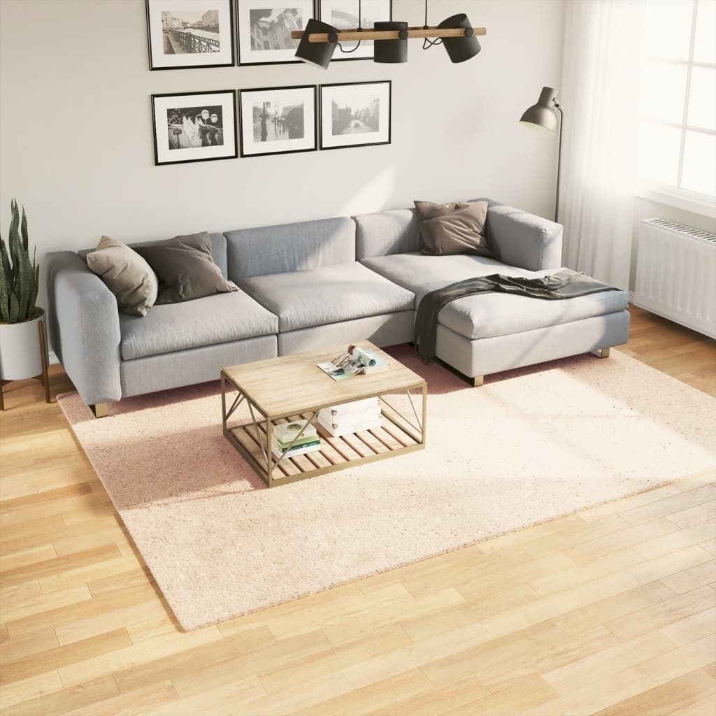 "WINTER SALE"Teppich Wohnzimmer - Modern Stil - HUARTE Kurzflor Weich und Waschbar Beige 200x280cm NEU867998 - Designerteppiche