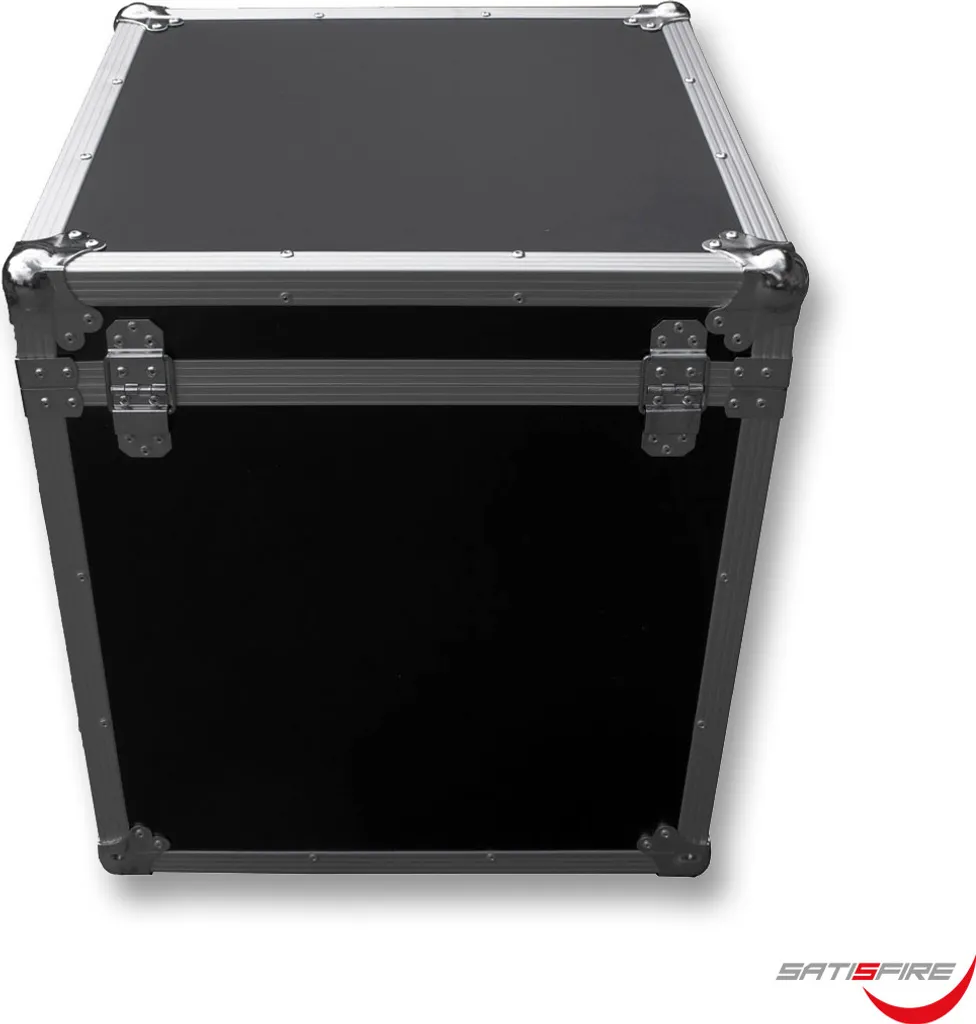 Flightcase 50cm robuste pour boule à facettes avec coins en acier pro