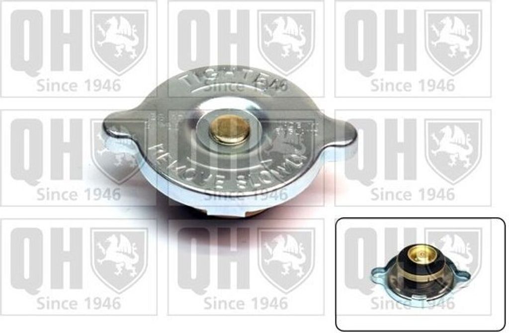 QUINTON HAZELL FC58 Kühlerdeckel Kühlmittelbehälter 0,7 Bar passend für PEUGEOT 305 I (581A) 305 II (581M) 305 II Break (581E) 305 I Break (581D)