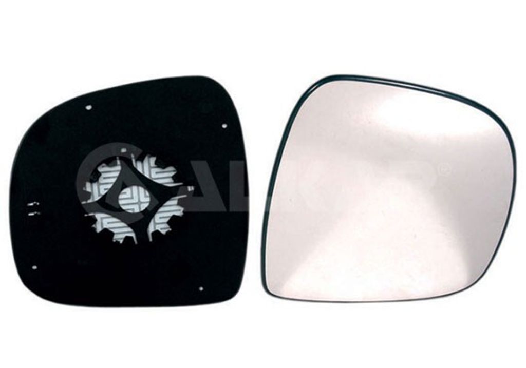 ALKAR Spiegelglas Außenspiegel Rechts passend für MERCEDES-BENZ VITO Bus (W639) Beheizbar 6472969