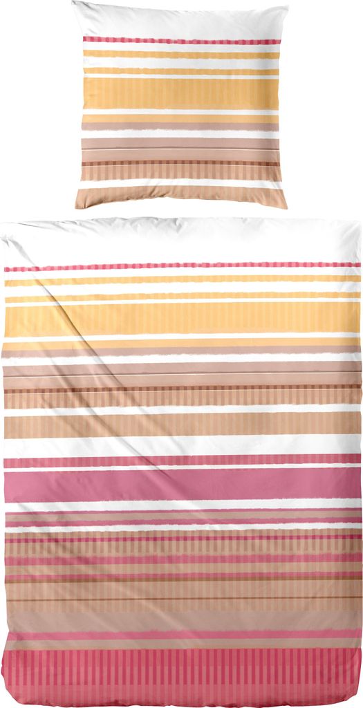 Bettwäsche Perkal Summer Stripe H.G. Hahn