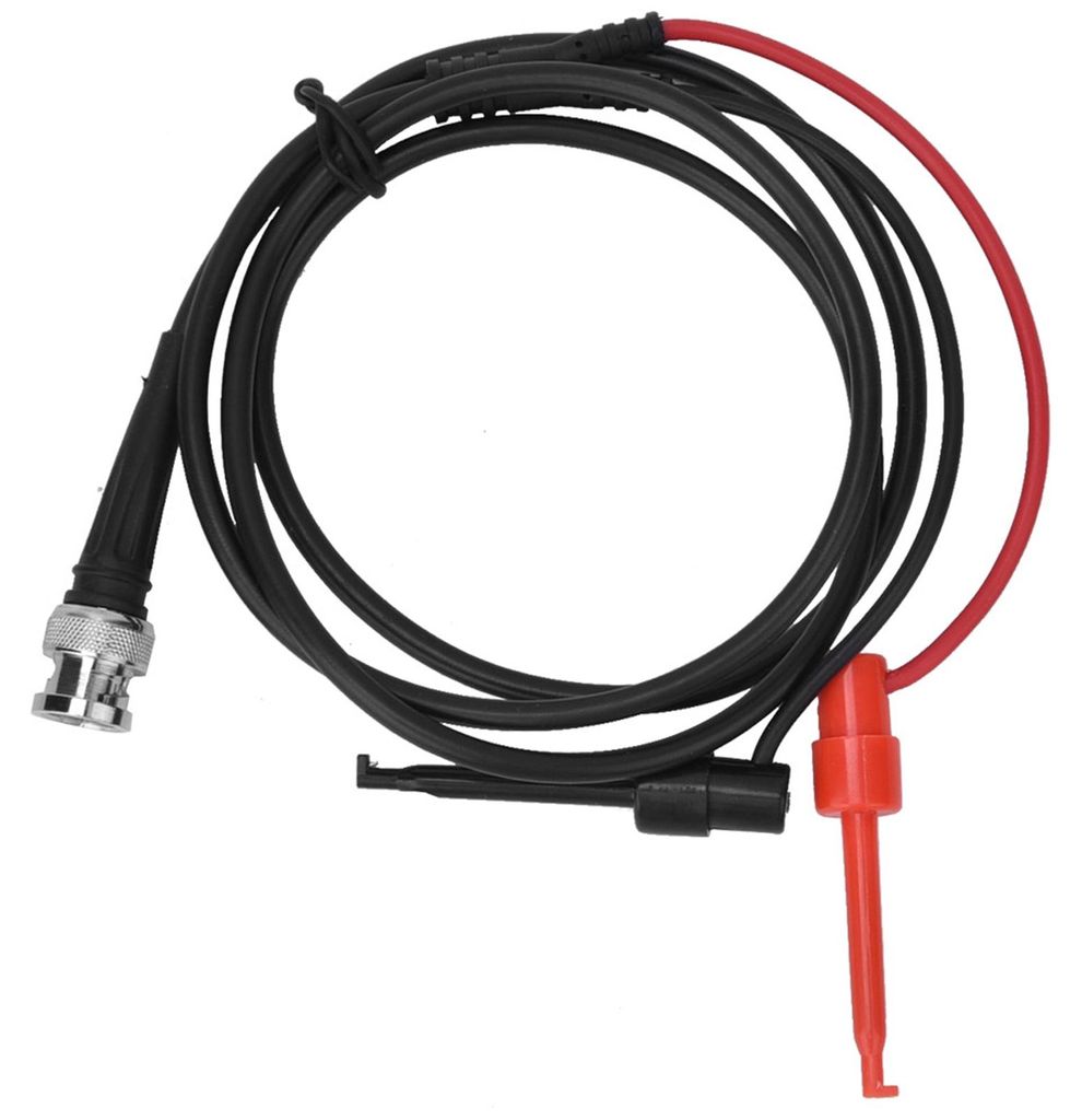 BNC-Stecker für Q9-Stecker auf Doppelprüfanschlusskabel für Oszilloskop-Fahrzeugwartung