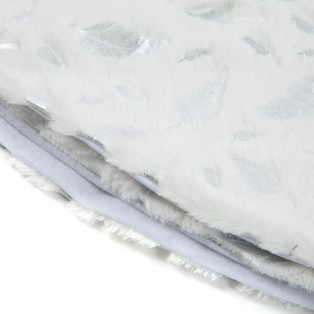 Couverture de Noël Blanche pour Dormir, Travailler ou Sortir au Bar - 14