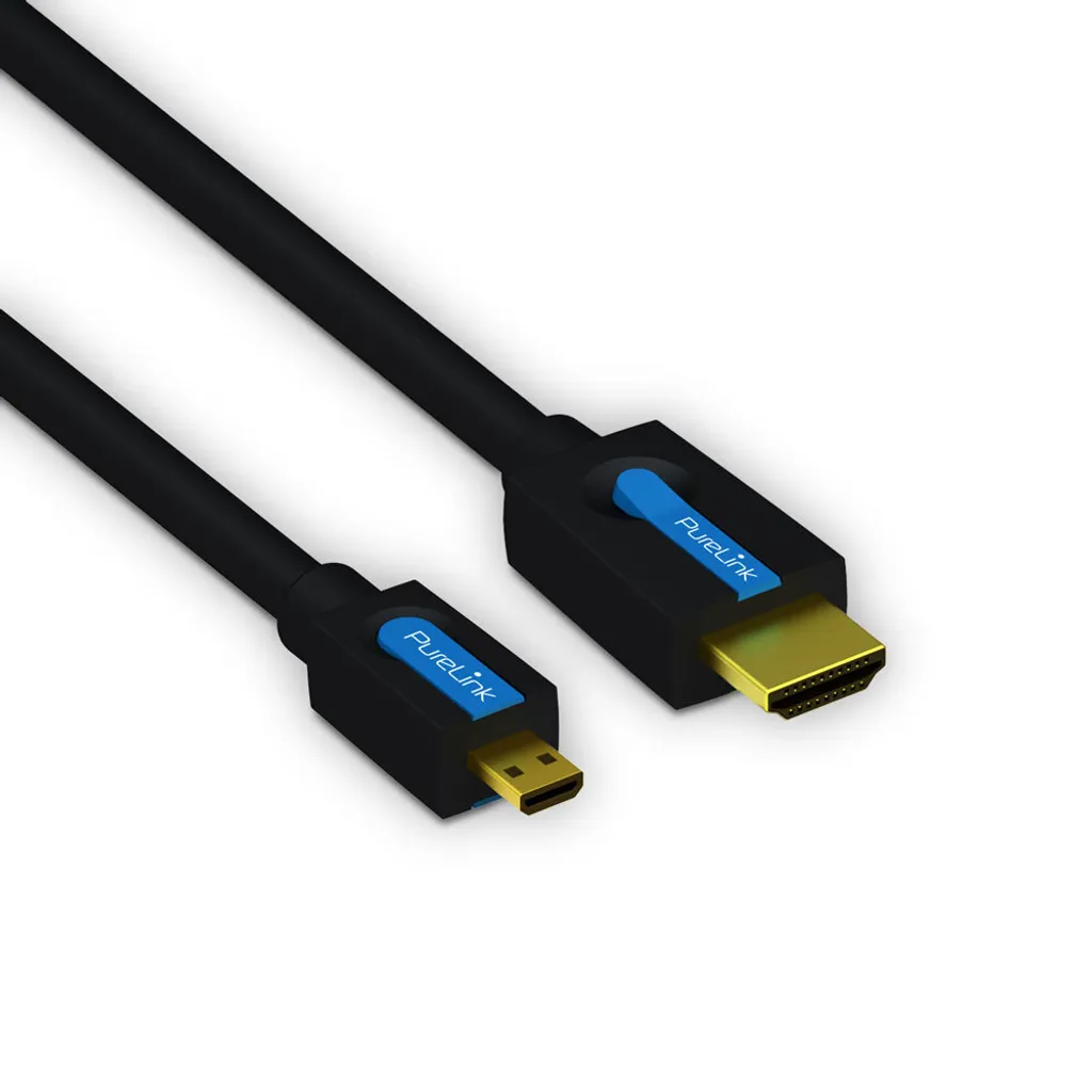 Câble HDMI vers Micro HDMI PureLink Cinema avec fiche blindée 3m