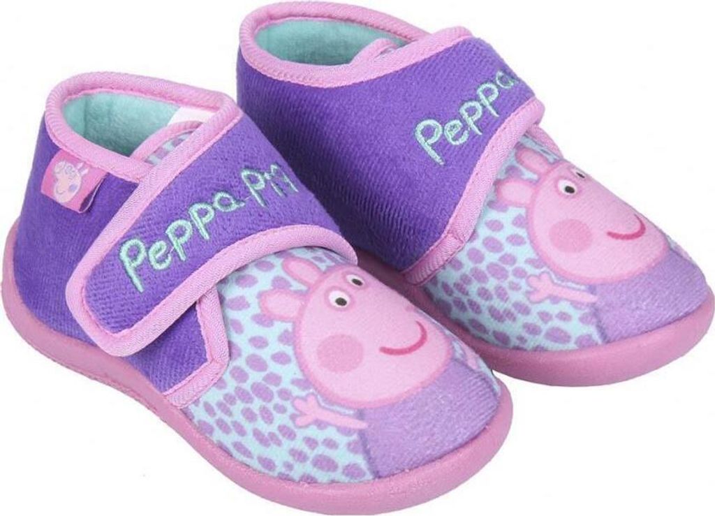 Peppa Pig Hauspantoffeln / Hausschuhe rosa 22 Produktbild 3