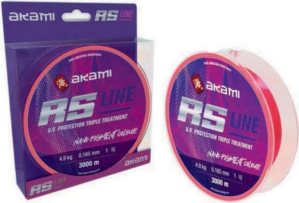 Akami Rs Monofile Schnüre 3000 M Rosa 0.201 mm Rosa 0.201 mm