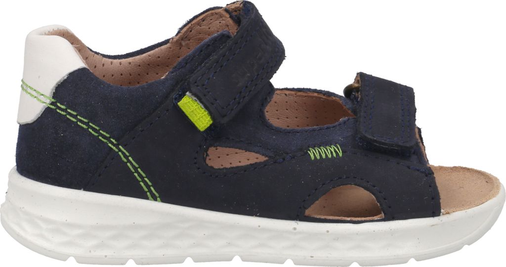 Superfit Sandalen LAGOON, Rauleder, Blau, Kinder Produktbild 