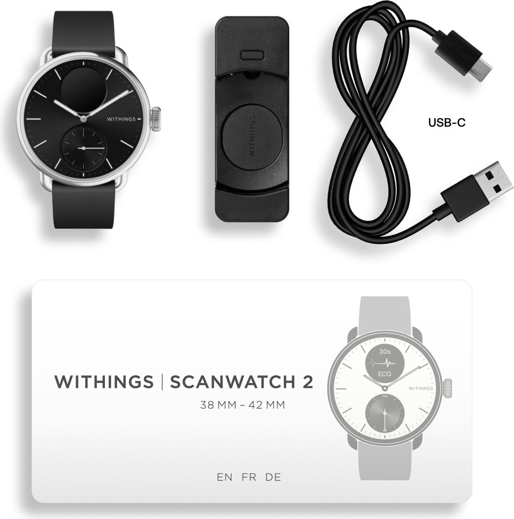 Withings - HWA10-Model 1-All-Int - Hybridné hodinky - Obrázok produktu 10