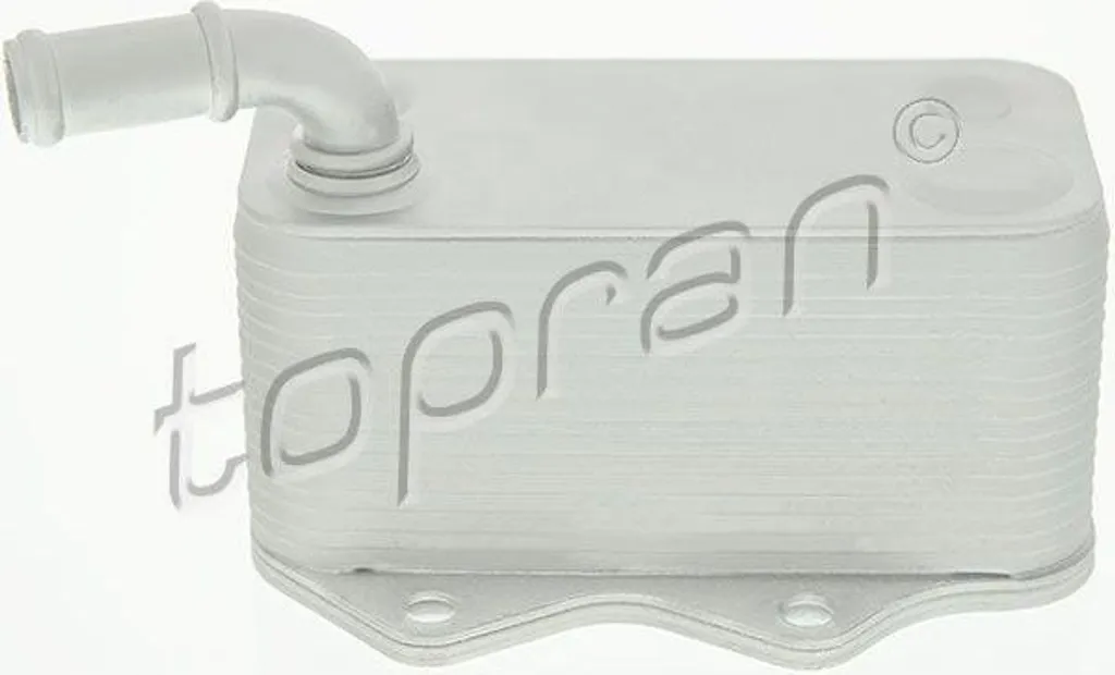 Refroidisseur d'huile aluminium TOPRAN 112 204 pour Passat 3C et EOS