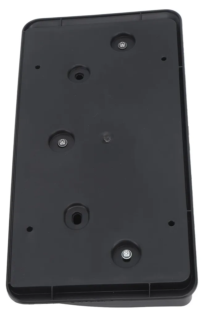 Support de Plaque Tesla Model S 1588288-00-B Résistant aux Chocs Noir
