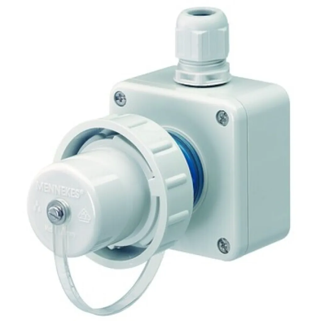 Prise murale 16A IP68 Mennekes - Étanchéité maximale 230V avec terre