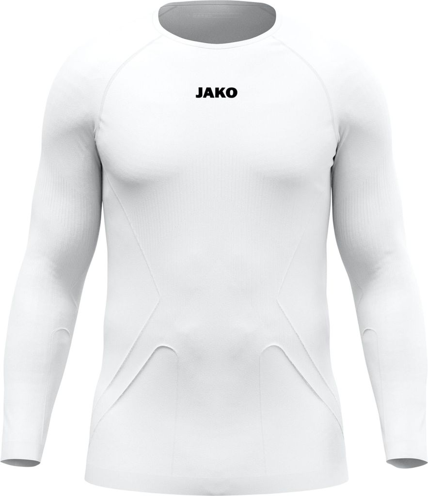 Jako Lightweight Longsleeve Unterziehshirt Kinder weiß schwarz Gr 3XS