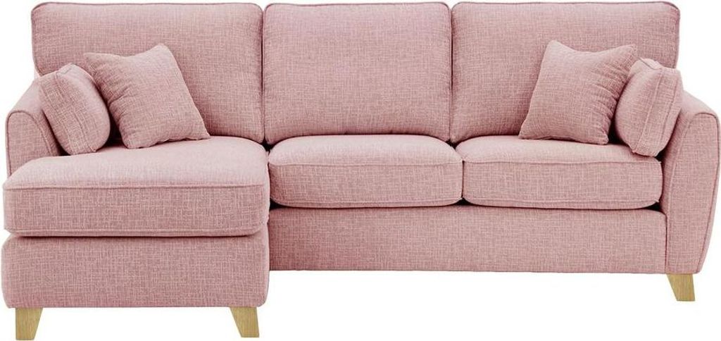 Linksseitiges Ecksofa James-Vitolini 336-1036-wax black