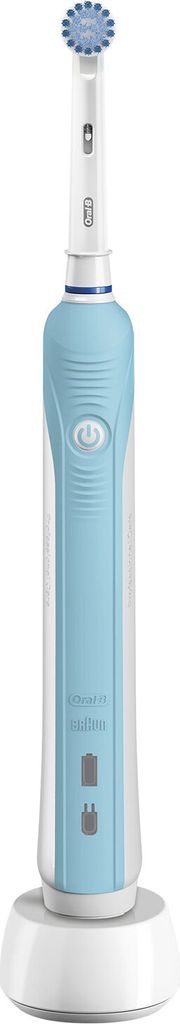 Braun Oral-B Pro700 Sensi-Clean | timer | oscilla, ruota e Immagine del prodotto 
