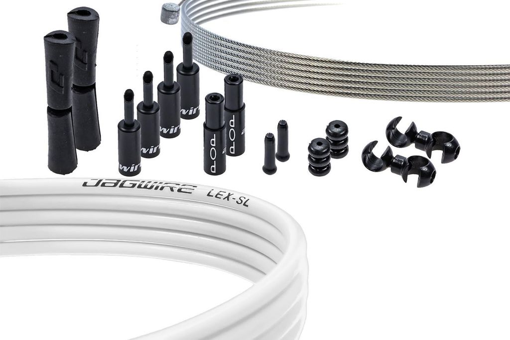 JAGWIRE Pro Shift Kit PCK503 Schaltzugset Set Aussenhülle Innenzug Weiss