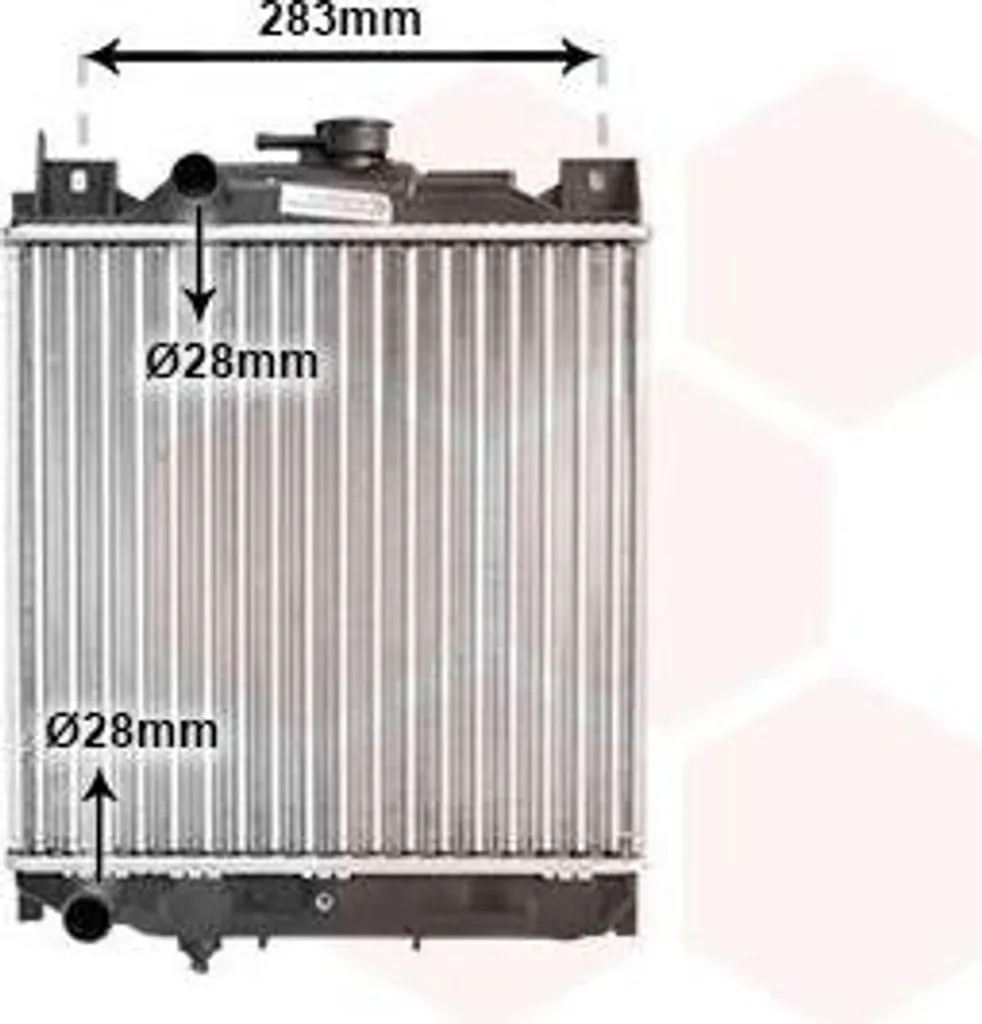Radiateur moteur neuf pour Suzuki - Pièce de rechange auto 1710-2803