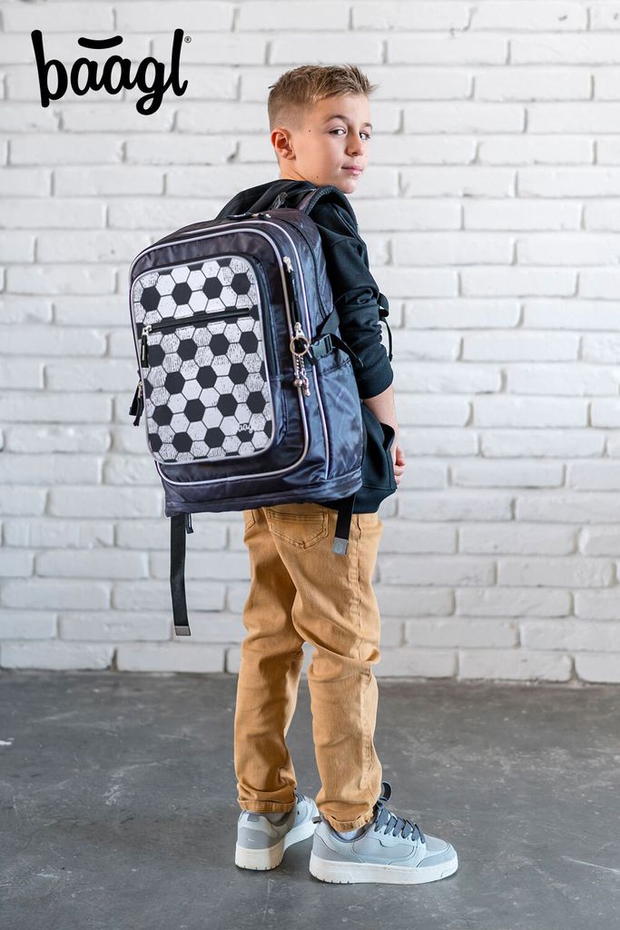 BAAGL Schulrucksack Cubic Goal Produktbild 15