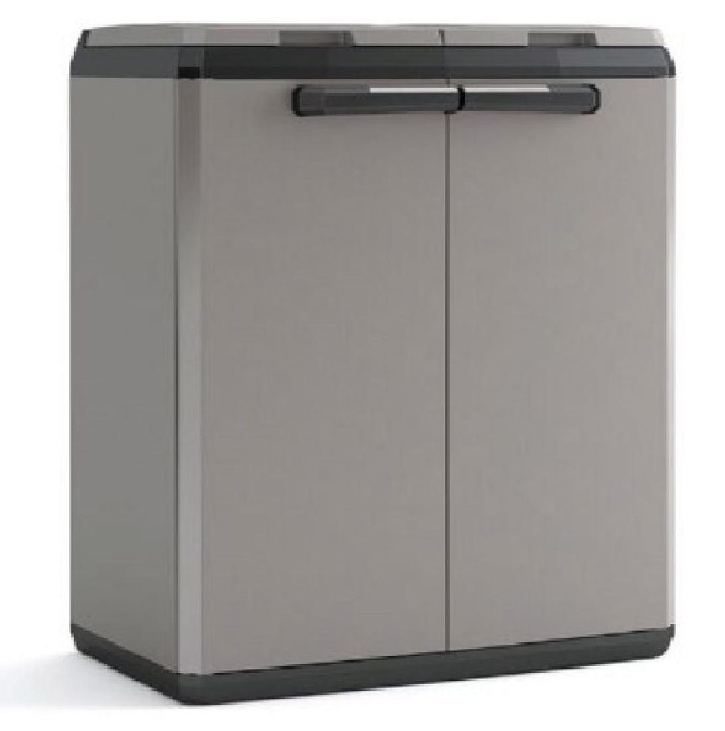 Keter Split Basic, 220 l, Prostokątny, Plastik, Szary, Zdjęcie produktu 