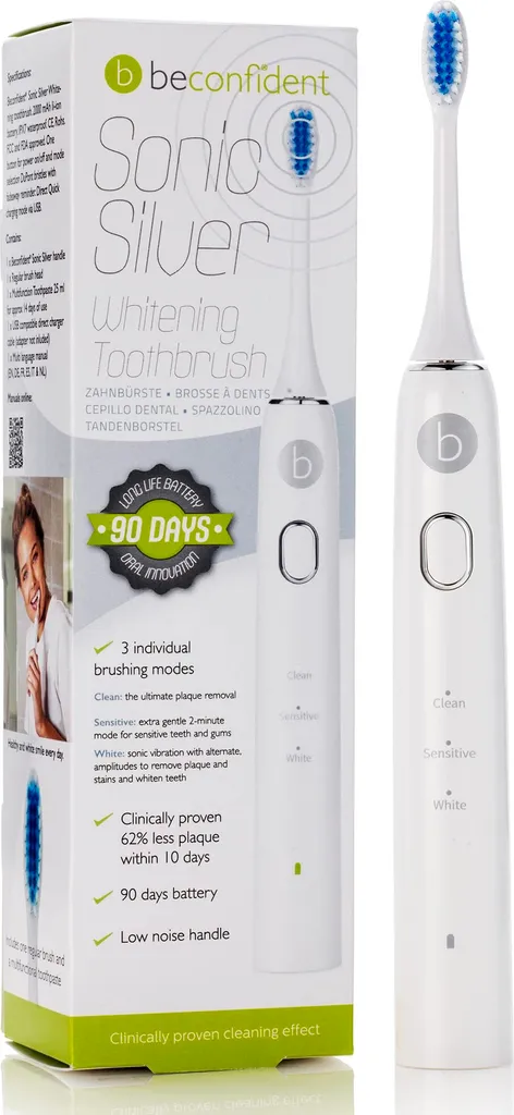 Beconfident Sonic Silver: Sorriso Bianco per Tutta la Famiglia