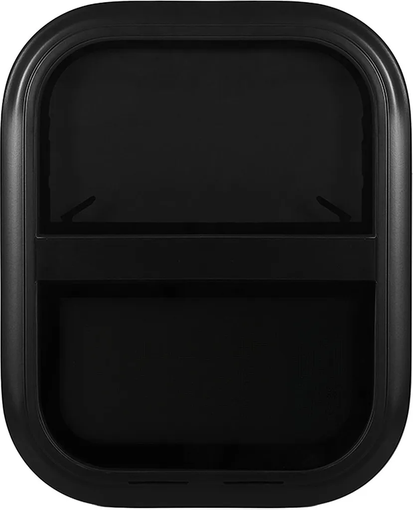 Store Occultant Anti-UV et Moustiquaire pour Baie de Camping-Car Noir