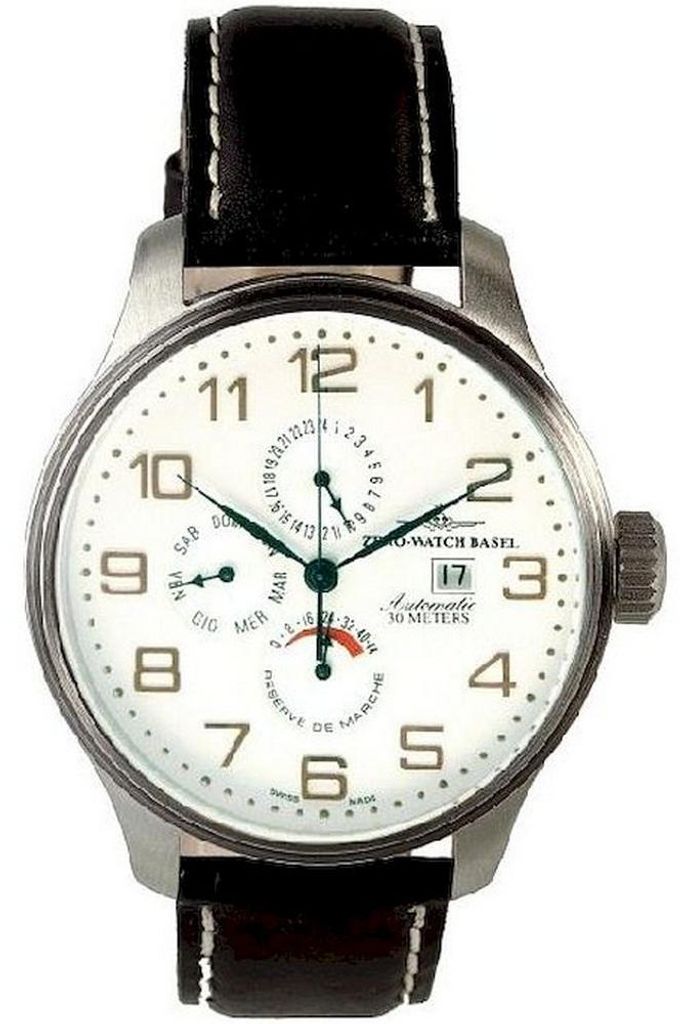 Zeno-Watch - Armbanduhr - Herren - Chrono - OS Retro Dual-Time - 8055-f2