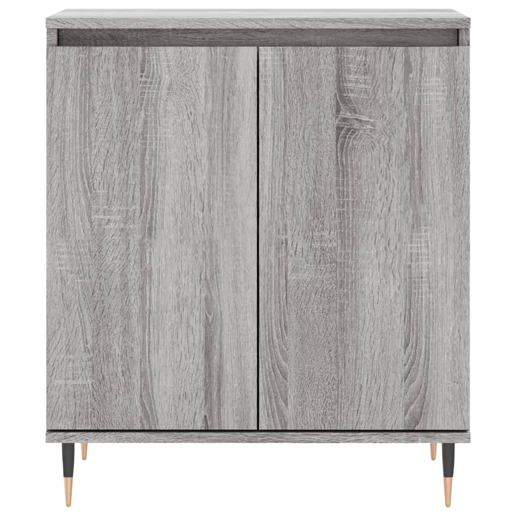Maison Exclusive Mobiletto 60x35x70 cm - Credenza Grigio Sonoma Ligneo - 5